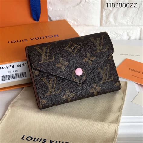 louis vuitton wallet with pink|Louis Vuitton card wallet pink.